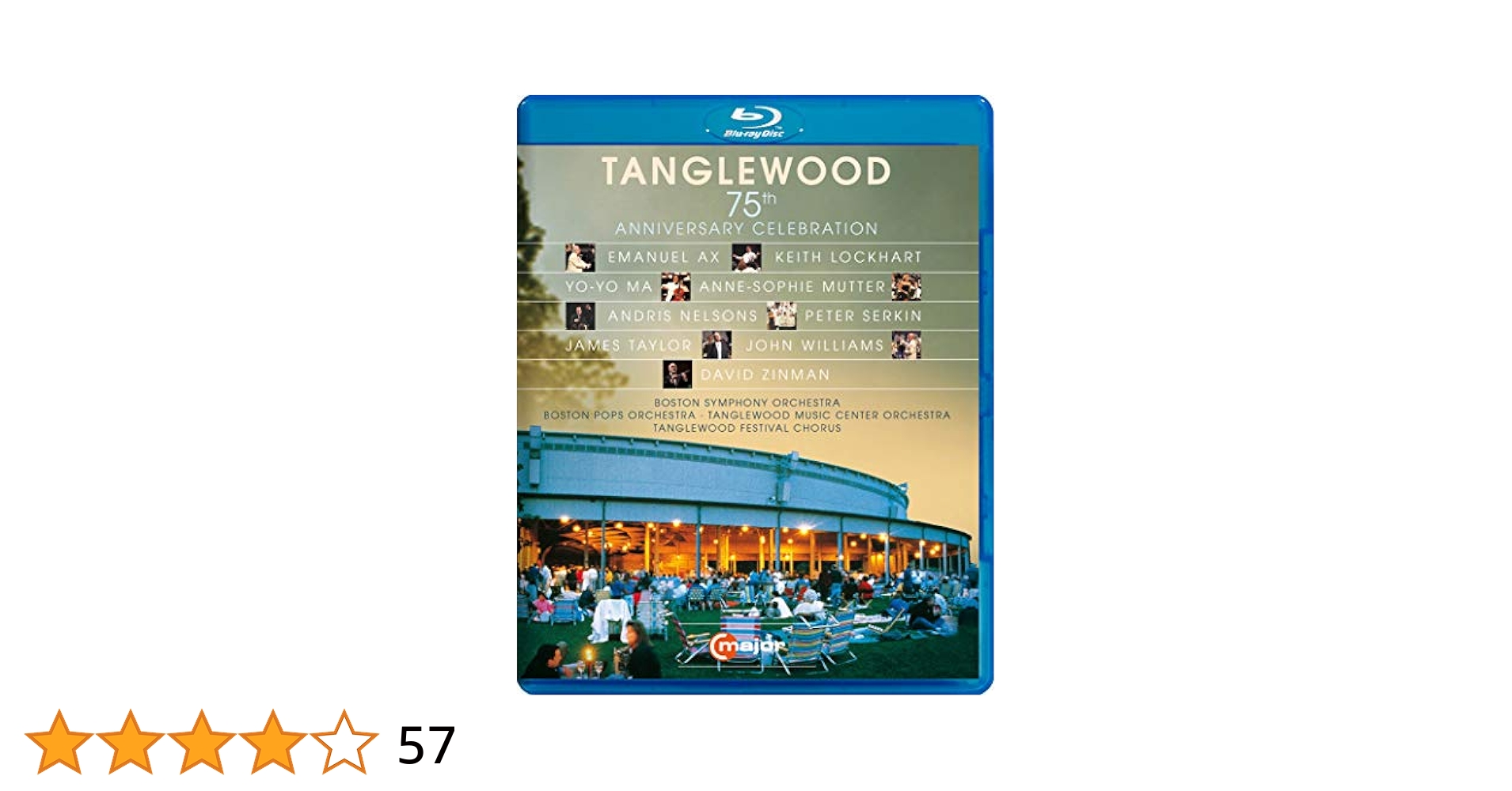 Amazon.co.jp: Tanglewood 75th Anniversary Celebration [Blu